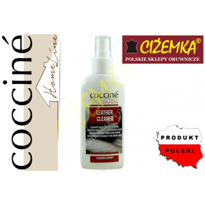 COCCINE HOME LEATHER  CLEANER  PŁYN CZYSZCZĄCY DO MEBLI BUTÓW GALANTERI SKÓRY NATURALNEJ LICOWEJ 150