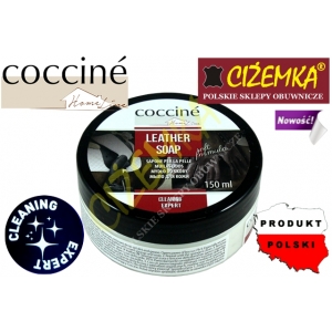COCCINE LEATHER SOAP SOFT FORMULA MYDŁO CZYSZCZĄCE DO SKÓR 150 ml