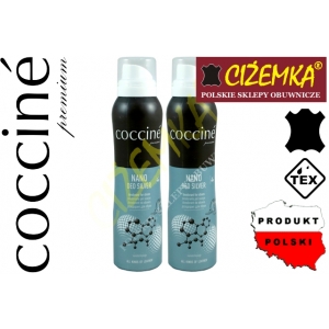 2x COCCINE 150 ml NANO DEZODORANT odświeżacz do BUTÓW