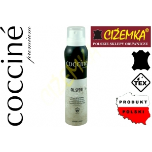 COCCINE OIL SPRAY CRAZY OLEJ DO SKÓR BUTÓW TŁUSZCZONYCH NUBUKU TREKKING 150 ml
