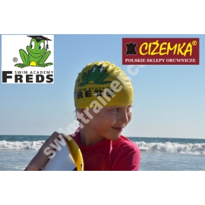 FREDS SWIM ACADEMY SWIMTRAINER CZEPEK DO PŁYWANIA UNIWERSALNY 3 - 99 LAT