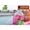 FREDS SWIM ACADEMY SUN & FUN SWIMTRAINER PIŁKA DO WODY DMUCHANA HIBISKUS 40 cm