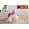FREDS SWIM ACADEMY SUN & FUN SWIMTRAINER PIŁKA DO WODY DMUCHANA HIBISKUS 40 cm