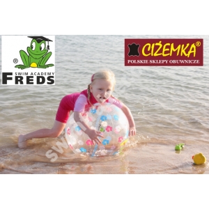 FREDS SWIM ACADEMY SUN & FUN SWIMTRAINER PIŁKA DO WODY DMUCHANA HIBISKUS 40 cm
