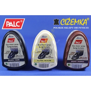PALC Gąbka CZYŚCIK pasta POŁYSK do butów 3 kolory