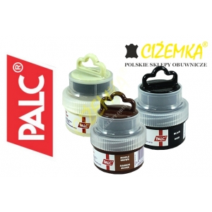 PALC KREM PASTA FARBA WOSK DO SKÓR BUTÓW Z GĄBKĄ