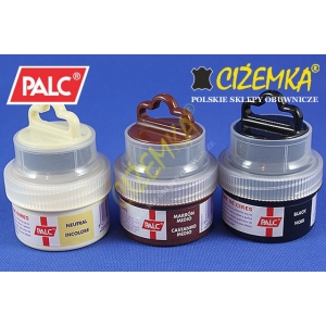 PALC KREM PASTA FARBA WOSK DO SKÓR BUTÓW Z GĄBKĄ