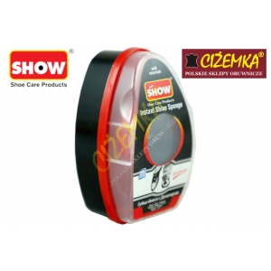 SHOW CZYŚCIK GĄBKA NABŁYSZCZAJĄCA DO SKÓRY LICOWEJ CZARNY BEZBARWNY BRĄZOWY
