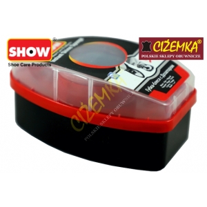 SHOW CZYŚCIK GĄBKA NABŁYSZCZAJĄCA DO SKÓRY LICOWEJ CZARNY BEZBARWNY BRĄZOWY