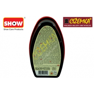 SHOW CZYŚCIK GĄBKA NABŁYSZCZAJĄCA DO SKÓRY LICOWEJ CZARNY BEZBARWNY BRĄZOWY