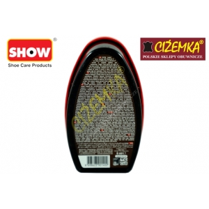 SHOW CZYŚCIK GĄBKA NABŁYSZCZAJĄCA DO SKÓRY LICOWEJ CZARNY BEZBARWNY BRĄZOWY