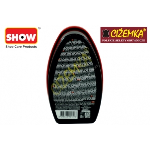 SHOW CZYŚCIK GĄBKA NABŁYSZCZAJĄCA DO SKÓRY LICOWEJ CZARNY BEZBARWNY BRĄZOWY