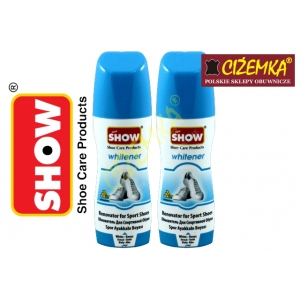 2x SHOW PASTA DO BUTÓW BIAŁA whitener kryjąca w plynie HIT 75 ml