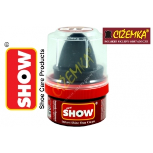 SHOW PASTA krem woskowa SAMOPOŁYSKOWA 2w1 DO SKÓR butów
