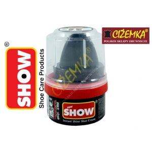 SHOW PASTA krem woskowa SAMOPOŁYSKOWA 2w1 DO SKÓR butów
