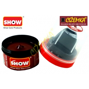 SHOW PASTA krem woskowa SAMOPOŁYSKOWA 2w1 DO SKÓR butów