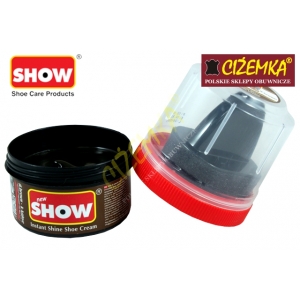 SHOW PASTA krem woskowa SAMOPOŁYSKOWA 2w1 DO SKÓR butów