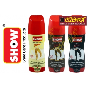 SHOW FARBA PASTA RENOWATOR W PŁYNIE DO ZAMSZU I NUBUKU