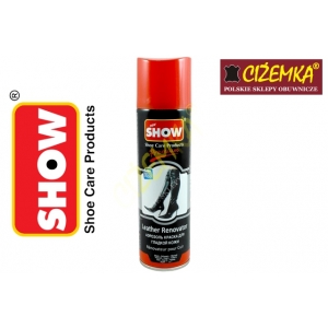 SHOW WODOODPORNY RENOWATOR FARBA DO SKÓRY LICOWEJ MEBLI BUTÓW CZARNY 250ml