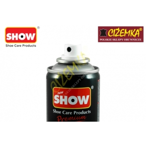 SHOW WODOODPORNY RENOWATOR FARBA DO SKÓRY LICOWEJ MEBLI BUTÓW CZARNY 250ml