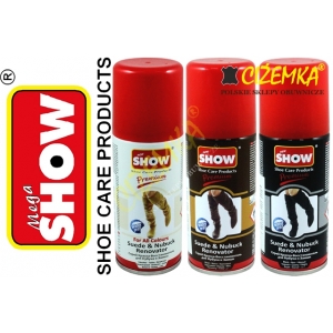 SHOW WODOODPORNY RENOWATOR DO ZAMSZU I NUBUKU 100 ml