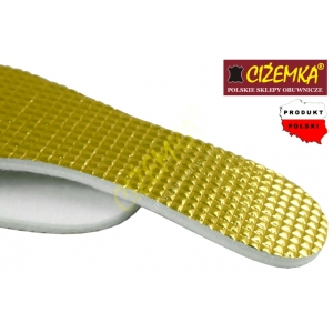 Wkładki do butów ciepłe ALU TERMICZNE PIANKA FILC 35-48